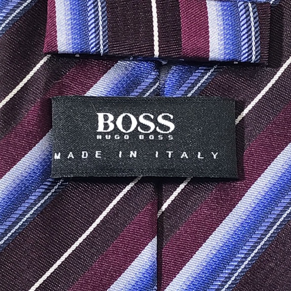 HUGO BOSS 100% silk designer luxury tie. - Picture 3 of 5